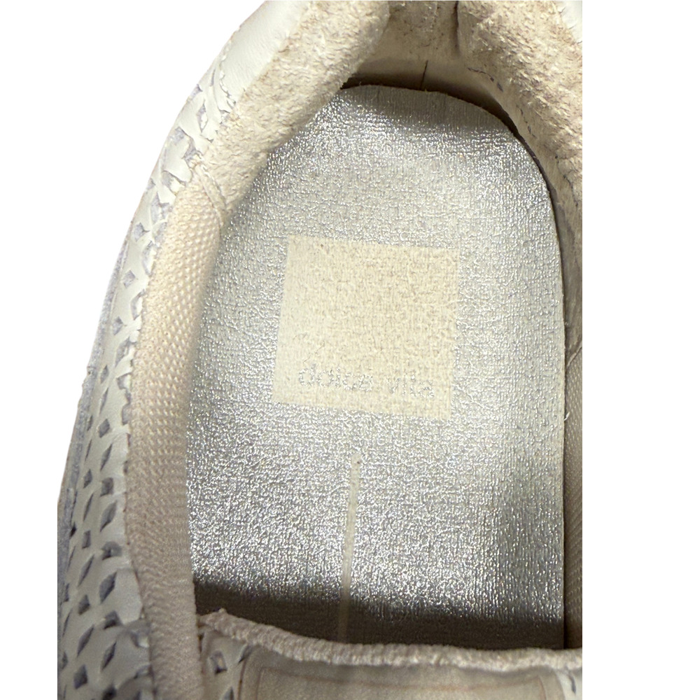 Dolce Vita Dashia Women's 7.5 White Leather Platform Sneakers - Picture 9 of 11